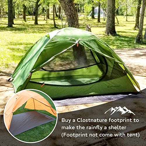Clostnature 2-Person Ultralight Waterproof Hiking Tent