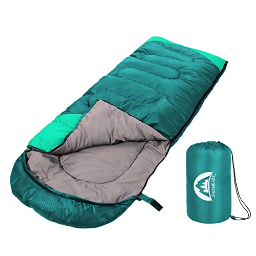 SWTMERRY 3-Season Sleeping Bag for Camping & Hiking