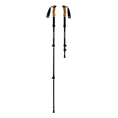 Adjustable Hiking Poles for Men & Women - Lightweight Aluminum