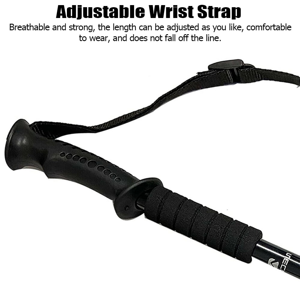 iClover Adjustable Hiking Sticks - Durable & Lightweight