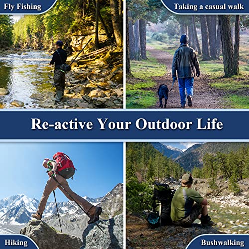 TheFitLife Nordic Walking Poles - 2 Packs, Telescopic