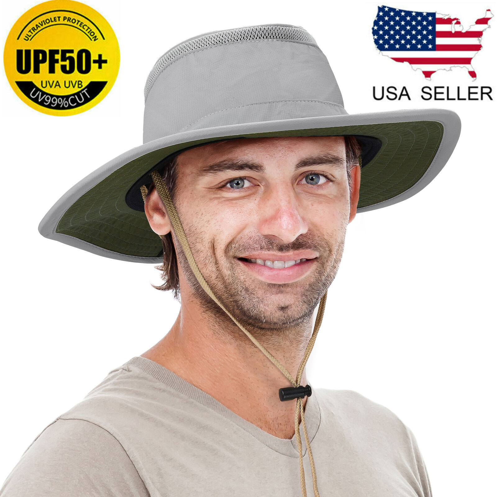 Sun hats UPF 50+ for outdoor hiking
