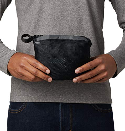 Columbia Glennaker Lake Rain Jacket, Black/Grill, XXL