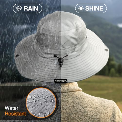 Wide Brim Sun Hat - UV Protection for Hiking