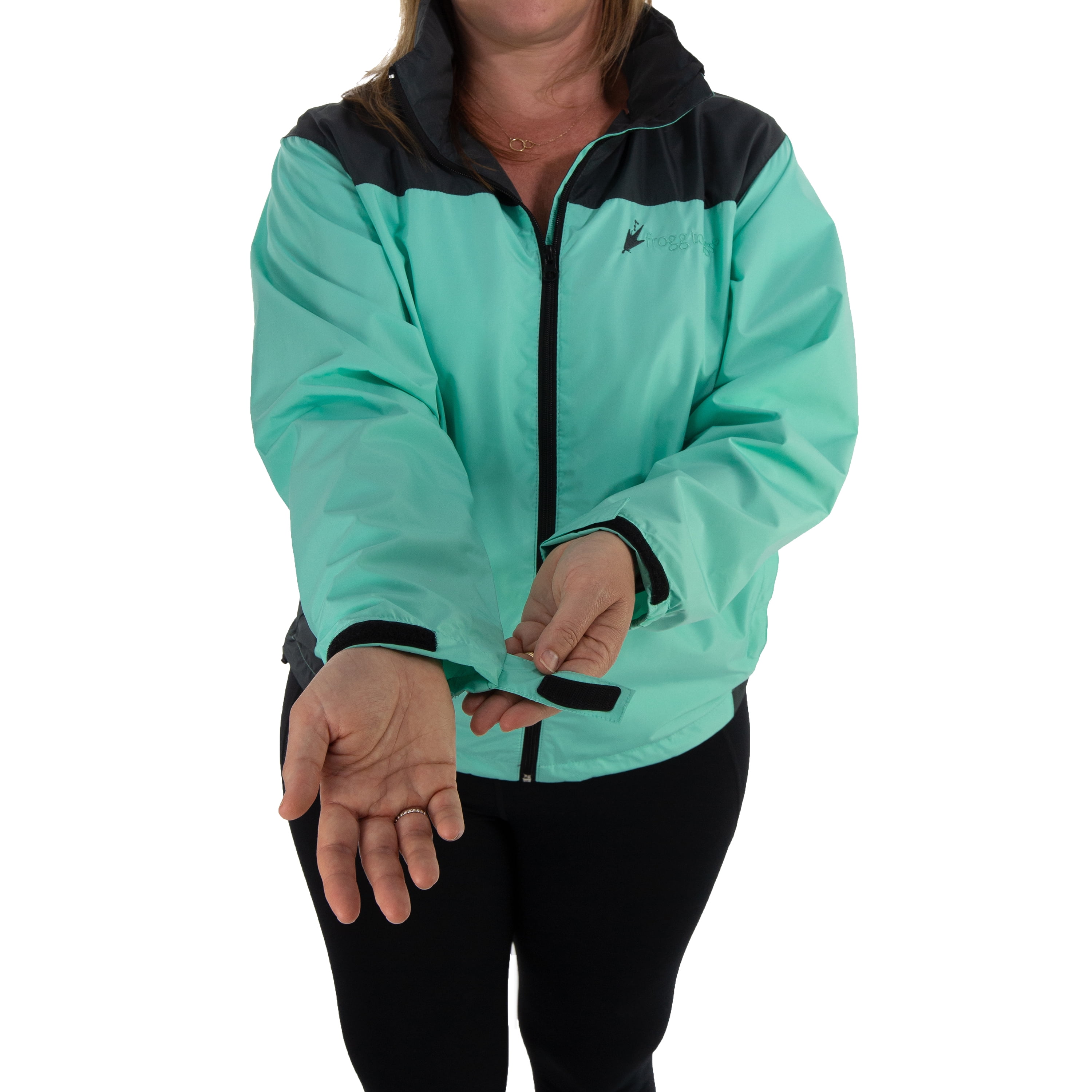 Women's River Toadz Hiking Jacket - Seafoam/Gray