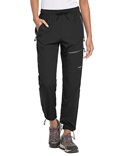 BALEAF Women's Hiking Pants Lightweight Water-Resistant Joggers