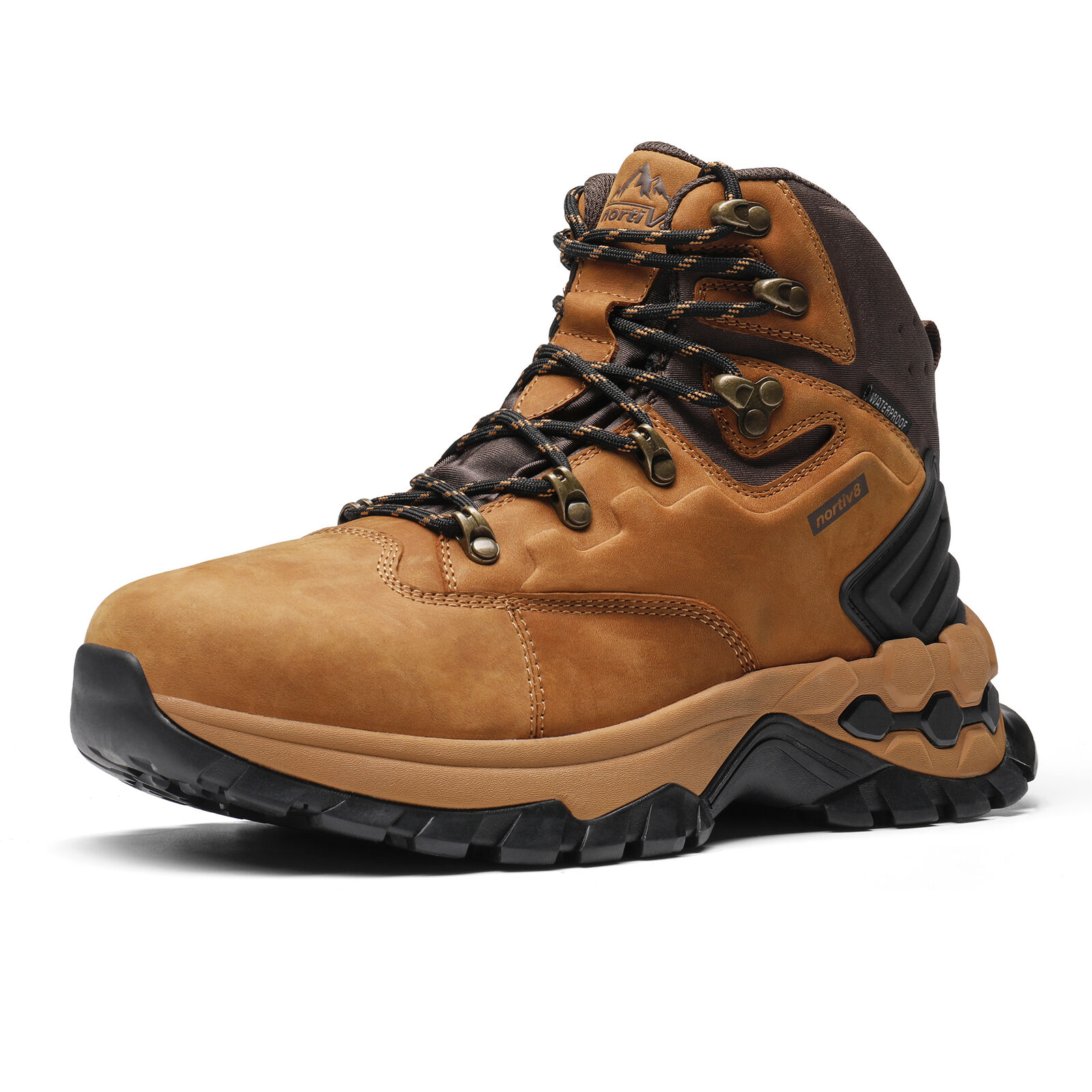 NORTIV 8 Men's Waterproof Hiking Boots