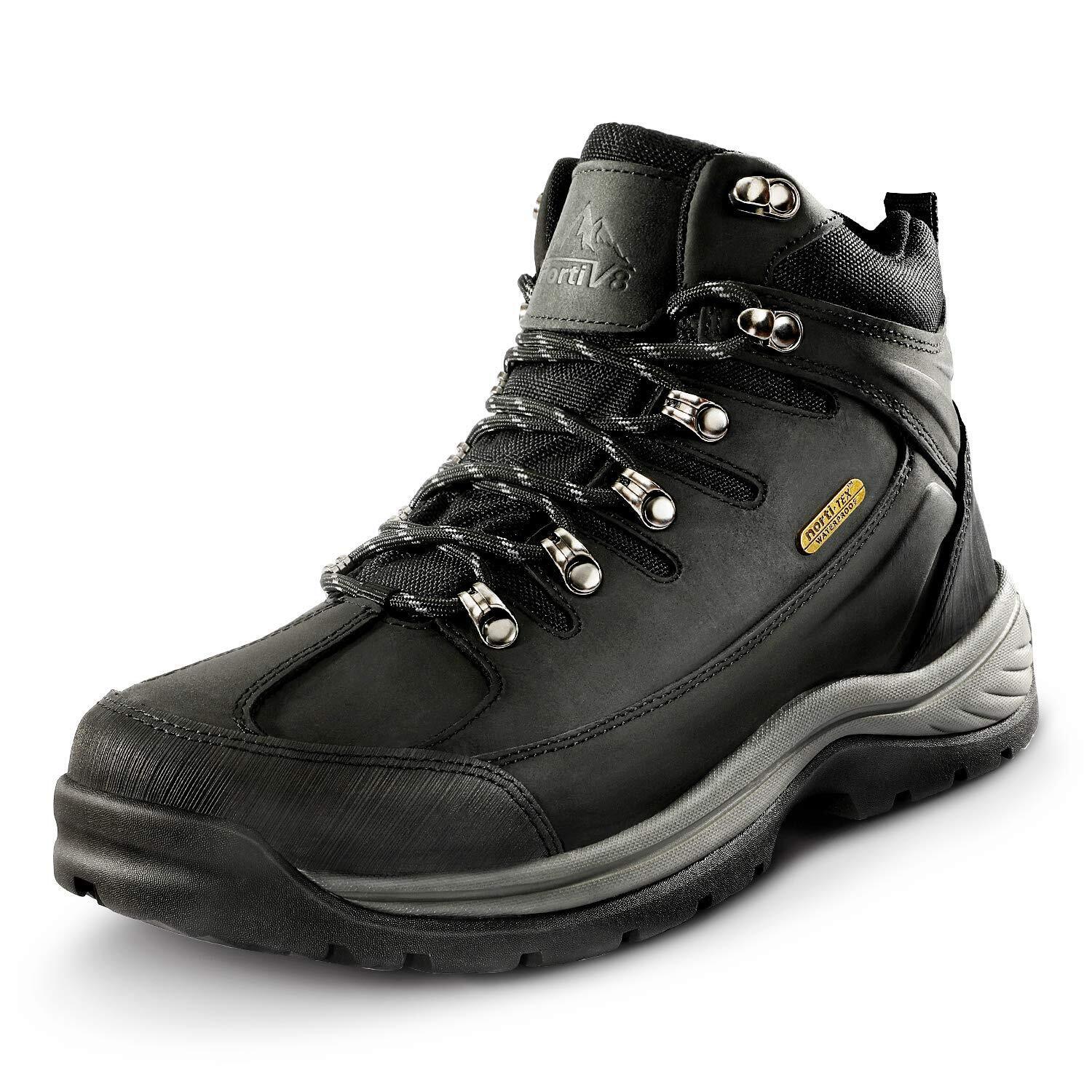 NORTIV8 Men's Waterproof Hiking Trail Boots