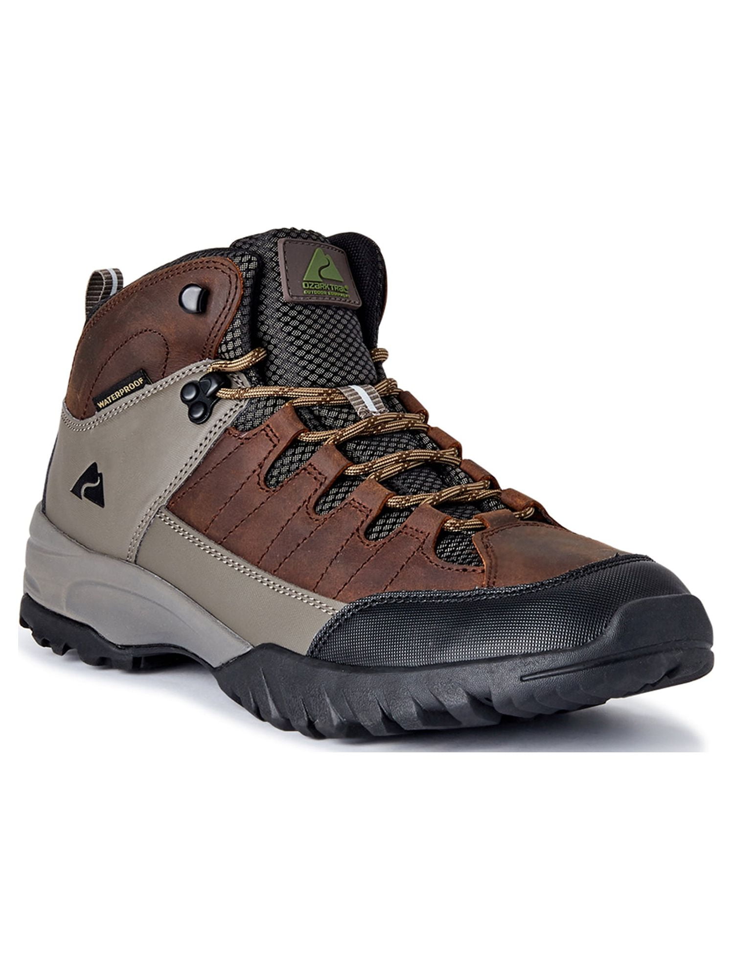 Ozark Trail Men's Waterproof Mid Hiking Boots, size 6-13