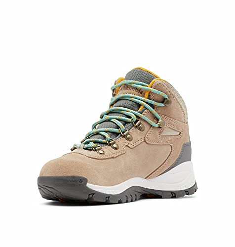 Columbia Women’s Hiking Boot, Waterproof Leather, Oxford Tan/Dusty Green