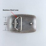 Vintage Silver Plated Southwest Men's Belt Buckle