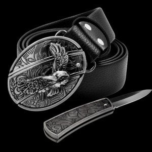 Stylish Vintage Metal Adjustable Belt Buckle