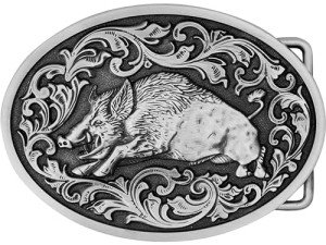 Wild Boar Vintage Belt Buckle for Men
