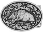 Wild Boar Vintage Belt Buckle for Men