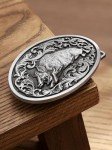 Wild Boar Vintage Belt Buckle for Men