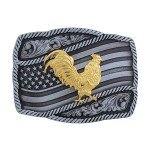 American Flag Vintage Belt Buckle for Cowboy Style