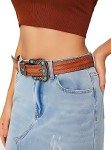 Turquoise Inlay Vintage Western Cowgirl Belt