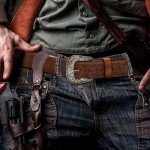 Vintage Western Engraved Floral Belt Buckle