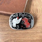 Funny Rodeo Cowgirl Cowboy Vintage Belt Buckle