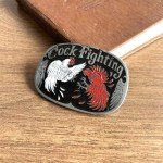 Funny Rodeo Cowgirl Cowboy Vintage Belt Buckle