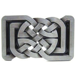 Vintage Keltic Knot Belt Buckle - Square Design