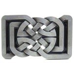Vintage Keltic Knot Belt Buckle - Square Design