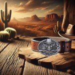 Vintage Western Skull Belt Buckle for Men & Women