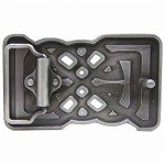 Vintage Keltic Knot Belt Buckle - Square Design