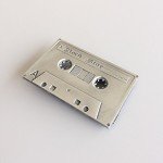 Vintage Rock Cassette Tape Belt Buckle