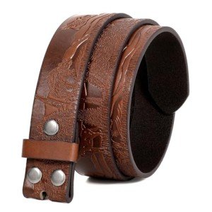 Men's Vintage Western Leather Belt Strap