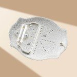 Vintage Western Cowboy Belt Buckle with Initials