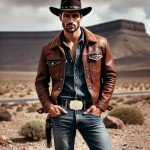 Vintage Western Rodeo Initial Letter Belt Buckle