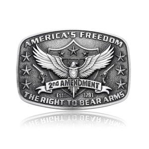 Vintage America's Freedom Eagle Belt Buckle