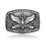 Vintage America's Freedom Eagle Belt Buckle