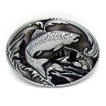 Men's Vintage Western Fish Belt Buckle