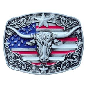 Vintage Western Cowboy Belt Buckle for Men