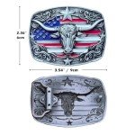 Vintage Western Cowboy Belt Buckle for Men