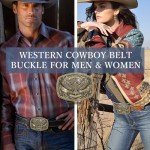 Vintage American Flag Cowboy Belt Buckle