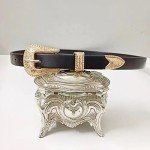 3-Piece Vintage Western Belt Buckle Set