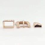 3-Piece Vintage Western Belt Buckle Set