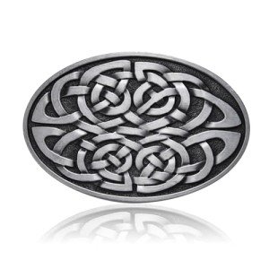 Celtic Knot Vintage Cowboy Belt Buckle