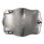 West Style Vintage Bison Rectangle Belt Buckle