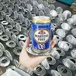 Vintage Silver Beer Holder Belt Buckle for Men