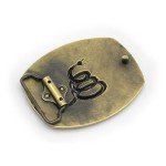 Vintage Don't Tread On Me Cowboy Belt Buckle