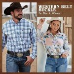 Vintage Western Belt Buckles for Men and Women