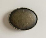 Vintage Classic Rope Belt Buckles - 2 Pack