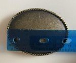 Vintage Classic Rope Belt Buckles - 2 Pack