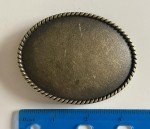 Vintage Classic Rope Belt Buckles - 2 Pack