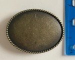 Vintage Classic Rope Belt Buckles - 2 Pack
