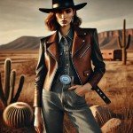 Vintage Turquoise Cowboy Belt Buckle for Men & Women